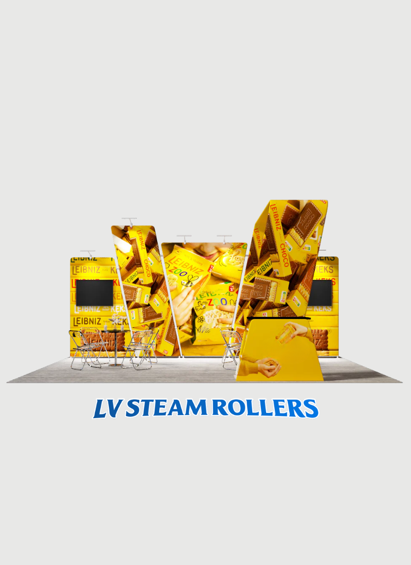 Portable Exhibit Display 20ft - Model 16