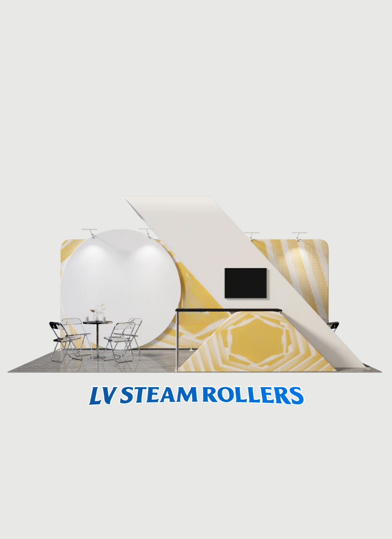 Portable Exhibit Display 20ft - Model 18