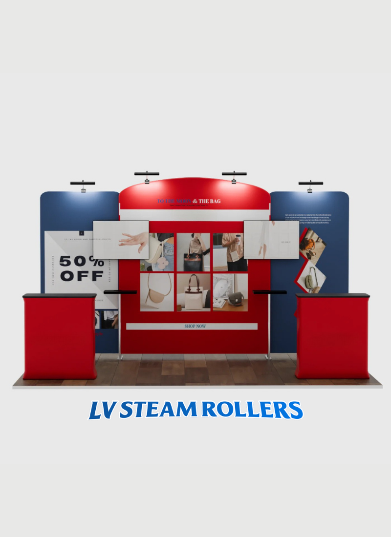 Portable Exhibit Display 20ft - Model 17