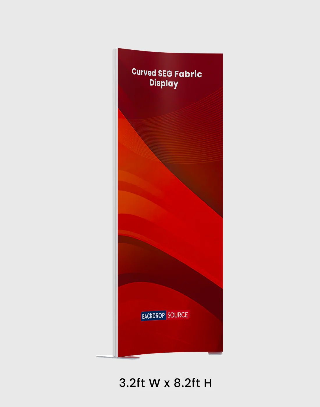 Curved SEG Fabric Display