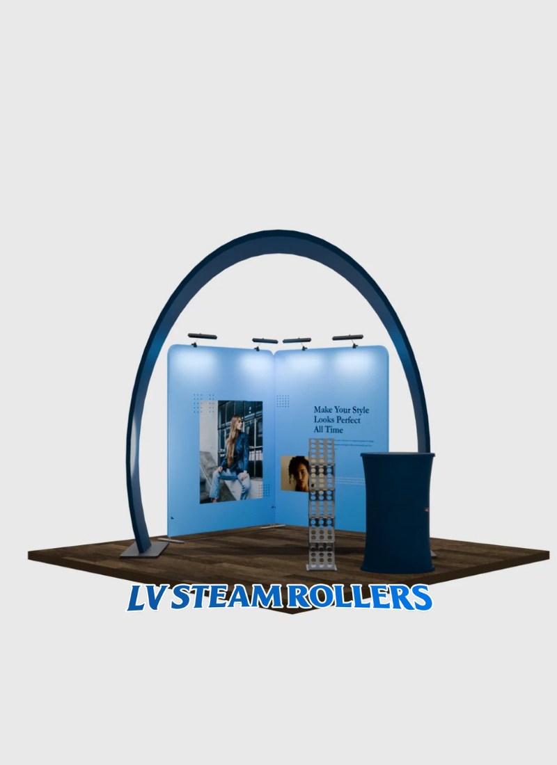 Modular Horseshoe Arch Exhibition Kit for 10ft Wide Booths